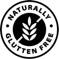 Gluten free badge supplied by the vendor