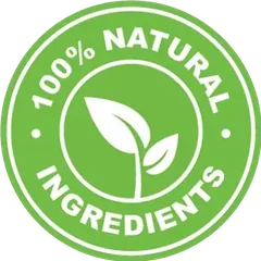 Natural ingredients badge supplied by the vendor
