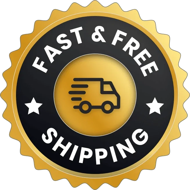 Free shipping badge supplied by the vendor
